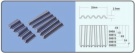 FIVE OBLIQUE CORRUGATED
