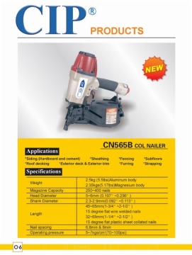 CIP CN565 COIL NAILER